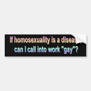 Mag ik naar het werk gaan? bumpersticker