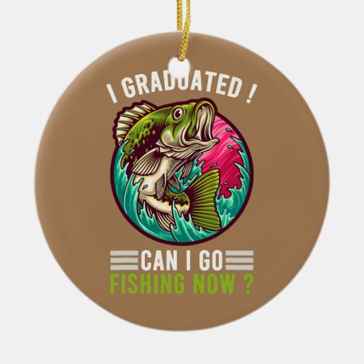 Mag ik nu gaan Gevist Gevist? Keramisch Ornament (Voorkant)