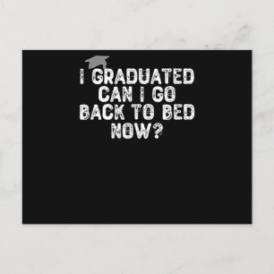 Mag ik nu terug naar bed? Geschenk Briefkaart