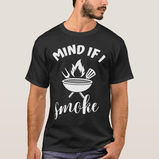 Mag ik roken? t-shirt (Voorkant)
