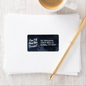 Mag ik u altijd houden / Adreslabels retourneren Etiket (Insitu)