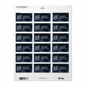 Mag ik u altijd houden / Adreslabels retourneren Etiket (Full Sheet)