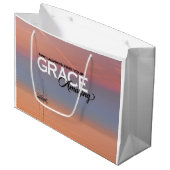 Mag ik uw genade altijd geweldig Christelijk vinde Groot Cadeauzakje (Voorkant Gekanteld)