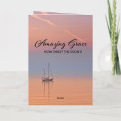 Mag ik uw genade altijd geweldig Christelijk vinde Kaart (Achterkant)