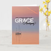 Mag ik uw genade altijd geweldig Christelijk vinde Kaart (Gele Bloem)