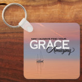 Mag ik uw genade altijd geweldig Christelijk vinde Sleutelhanger (Voorkant)