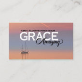 Mag ik uw genade altijd geweldig Christelijk vinde Visitekaartje (Voorkant)