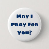 Mag ik voor je bidden? Button (Voorkant)
