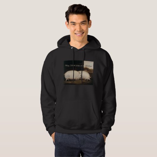 Mag ik wat haver broertje. hoodie (Voorkant volledig)