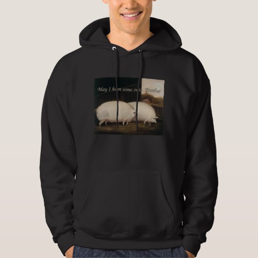 Mag ik wat haver broertje. hoodie (Voorkant)