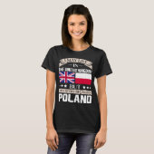 Mag in het Britse verhaal van start gaan in Polen  T-shirt (Voorkant volledig)