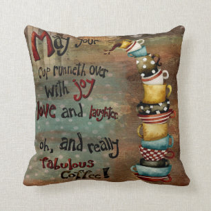 Mag je beker over de piloot lopen? kussen