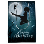 Mag je dansen met Fairies Irish Dance Birthday? Medium Cadeauzakje (Achterkant)