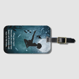 Mag je dansen met Fairies Irish Dance Soft Shoe? Bagagelabel