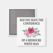 Mag je het vertrouwen hebben in een medio wit? magneet (Voorkant / Achterkant)