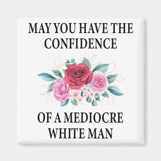 Mag je het vertrouwen hebben in een medio wit? magneet (Voorkant)