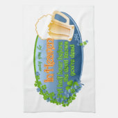 Mag je in de hemel zijn? theedoek (Verticaal)