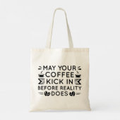 Mag je koffie insteken? tote bag (Achterkant)
