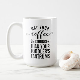 Mag je koffie sterker zijn dan je peuter? koffiemok
