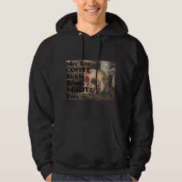 Mag je koffie voor het echte Sweatshirt? Hoodie