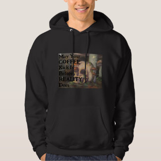 Mag je koffie voor het echte Sweatshirt? Hoodie