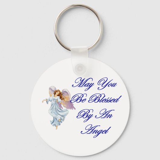Mag je worden ontslagen door een engel? sleutelhanger (Voorkant)