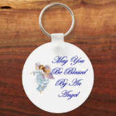 Mag je worden ontslagen door een engel? sleutelhanger (Voorkant)