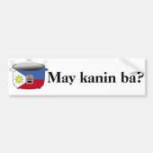 Mag kanin ba? Bumpersticker (Voorkant)