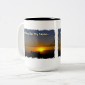 Mag mijn naam zijn tweekleurige koffiemok (Voorkant links)
