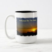 Mag mijn naam zijn tweekleurige koffiemok (Links)