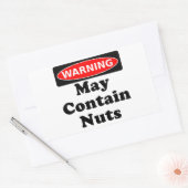 Mag noten bevatten rechthoekige sticker (Envelop)