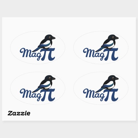 Mag PI Ovale Sticker (Vel)