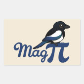 Mag PI Rechthoekige Sticker (Voorkant)