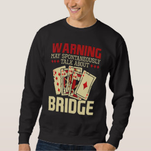 Mag Praten Over Bridge Bieden Deck Kaartspel Brid Trui