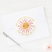 Mag Sunshine uw hart sticker vullen (Envelop)