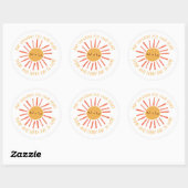 Mag Sunshine uw hart sticker vullen (Vel)
