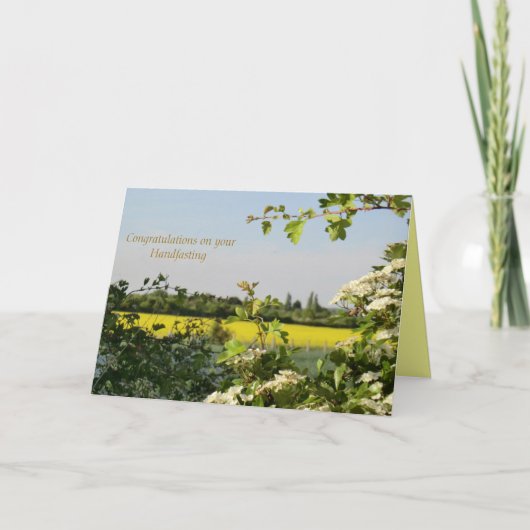 Mag tot bloei komen de Kaart van Gelukwensen (Voorkant)