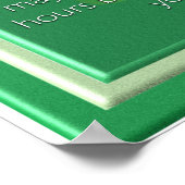 Mag uw glas - Ierse versnijding - Art Print (Hoek)