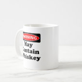 Mag whiskey bevatten koffiemok (Voorkant links)
