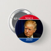 MAGA 2020 RONDE BUTTON 5,7 CM (Voorkant /achterkant)