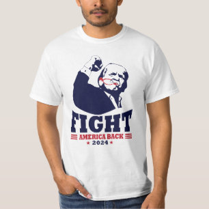 MAGA 2024 Gevecht Trump America Terug T-shirt