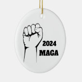 MAGA 2024 Kerstboom Ornament Decor (Rechts)