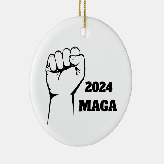 MAGA 2024 Kerstboom Ornament Decor (Rechts)