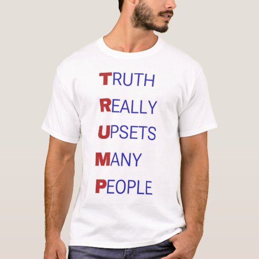 MAGA 24 steunt het Republikeinse T-shirt Donald Tr (Voorkant)