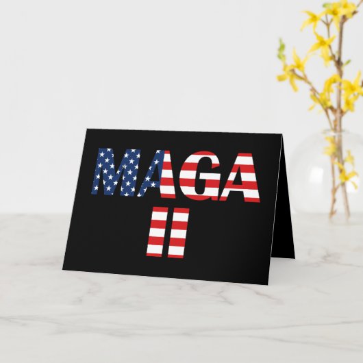 MAGA 2, Amerikaanse vlag Kaart (Gele Bloem)