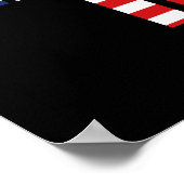 MAGA 2, Amerikaanse vlag Poster (Hoek)