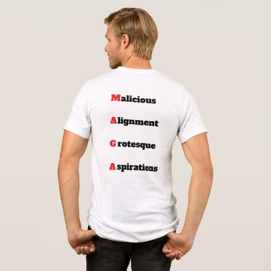 MAGA 5 T-shirt (Achterkant volledig)