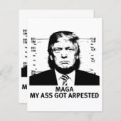 MAGA aangegeven (Voorkant / Achterkant)