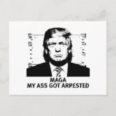 MAGA aangegeven Briefkaart (Voorkant)