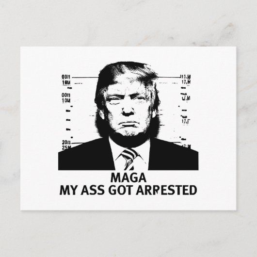 MAGA aangegeven Briefkaart (Voorkant)